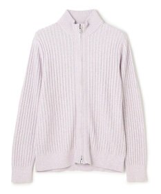 JOSEPH HOMME 【新柄】シルクバルキー　ハイネックジップアップニット