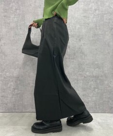 WEGO FレザーWZIPロングスカート