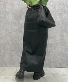 WEGO FレザーWZIPロングスカート