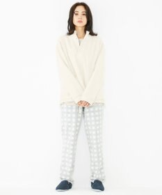 JOSEPH ABBOUD MOUNTAIN 【SPACE／UNISEX】ボアソリッド プルオーバー