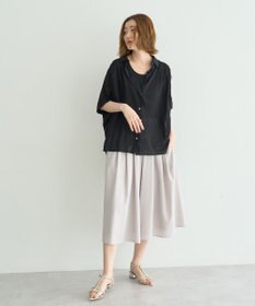 YECCA VECCA 【UVカット】ガウチョパンツ