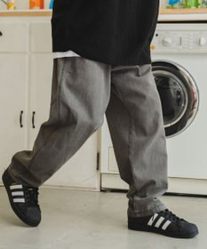 WEGO デニムイージーワイドパンツ