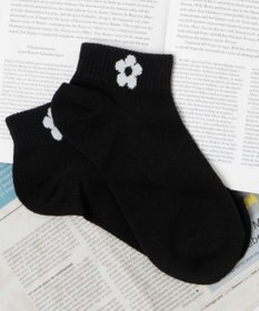 WEGO フラワーショートソックス