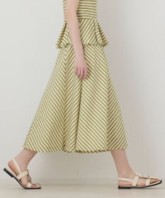 GRACE CONTINENTAL ストライプスカート