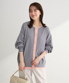 Green Parks アンチピリング前後２Ｗａｙニットカーディガン