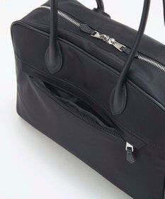 TOPKAPI 【Breath TOPKAPI】PRIM プリム ナイロン ラウンドスクエア ボストン トートバッグ チャーム付き　A4 / 軽量