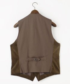 JOSEPH ABBOUD 【遠州産素材/オーガニックコットン】ソフトコーデュロイ ベスト