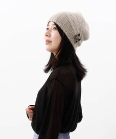 AURORA 【 LANVIN COLLECTION（ランバン コレクション） 】斜め切り替えニットワッチ