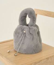 earth music&ecology アーチハンドルファーバッグ