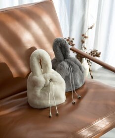 earth music&ecology アーチハンドルファーバッグ