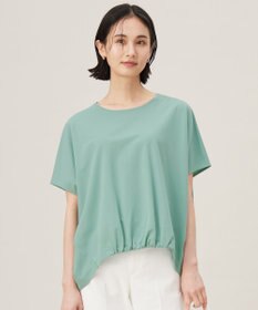 自由区 S 【接触冷感・UVカット・吸水速乾・抗菌防臭・洗える】ハイカウントフォルム Tシャツ