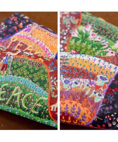 tsumori chisato CARRY ガーデンゴルフクラブ ラウンドファスナー長財布