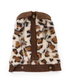 PET PARADISE Lee レオパード ボア ベスト 小型犬