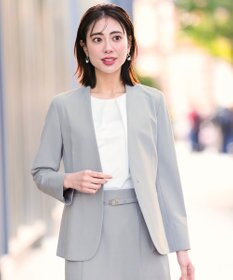 ANY SIS スマートビューティストレッチカラーレス ジャケット