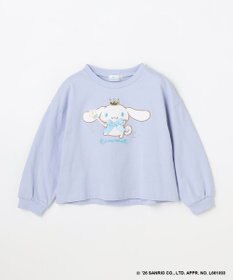 ANY KIDS 【シナモロール×ANY KIDS】アップリケ 長袖Tシャツ