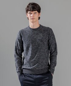 JOSEPH HOMME レクサスムリネ　クルーネックニット