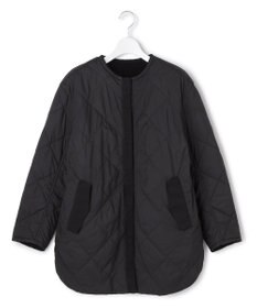 ICB L 【リバーシブル着用可能】 リバーシブルキルト ミドル丈コート