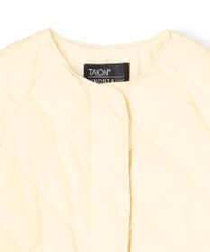 UNFILO 【自宅で洗濯OK / 軽量で暖かい】TAIONコラボ キルティングブルゾン