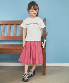 ANY KIDS シャンブレーライクスカート