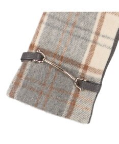 UNBILLION カシュネ cache nez / ビット金具付きチェック手袋