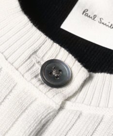 Paul Smith バイカラー スリット カーディガン