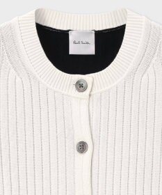 Paul Smith バイカラー スリット カーディガン