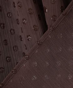 uncrave シアードットジャガード ブラウス