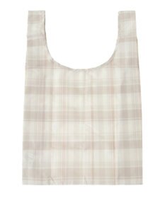Maison de FLEUR チェックプリントエコバッグ