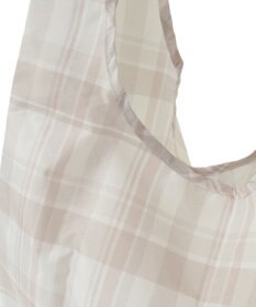 Maison de FLEUR チェックプリントエコバッグ