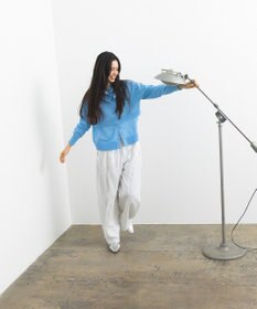 CRAFT STANDARD BOUTIQUE ベルトデザインワイドパンツ