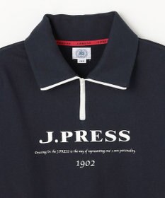 J.PRESS KIDS 【140-170cm】ミニ裏毛 ハーフジップ トレーナー