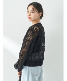 earth music&ecology レースカーディガン