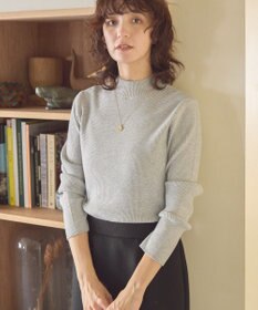 AMERICAN HOLIC ラメ入りリブニットプルオーバー