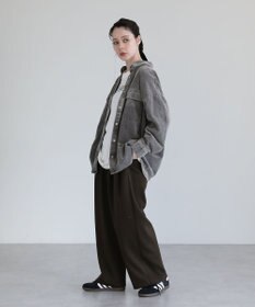 Green Parks ・ＥＬＥＮＣＡＲＥ　ＤＵＥ　ケミカルコーデュロイシャツ