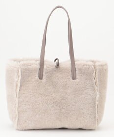 自由区 ムートンリバーシブルトート バッグ