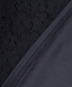 組曲 L 【先行予約・WEB限定】フラワーラッセルレーススタンド襟 ブラウス