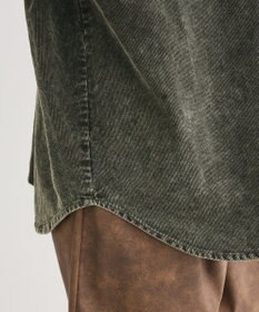 Green Parks ・ＥＬＥＮＣＡＲＥ　ＤＵＥ　ケミカルコーデュロイシャツ