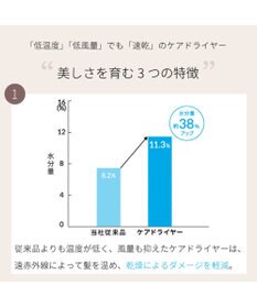 YAMATO テーブル＆キッチン 【TWINBIRD】ケアドライヤー  ホワイト  TB-G008JPW