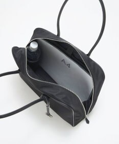 TOPKAPI 【Breath TOPKAPI】PRIM プリム ナイロン ラウンドスクエア ボストン トートバッグ チャーム付き　A4 / 軽量