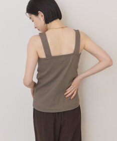 AMERICAN HOLIC 【抗菌防臭】スクエアベアタンクトップ