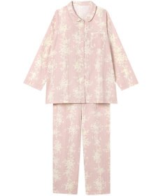 Wing パジャマ 長袖 長ズボン 綿100%(本体) レディース EP7041 ウイング／ワコール