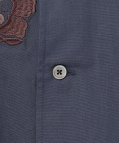 JOSEPH HOMME 新柄【洗える】メキシカンエンブロイダリー　オープンカラー半袖シャツ