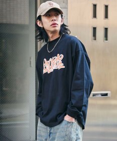 WEGO 【２点SET】アクセ付きグラフィックプリントT（LS）