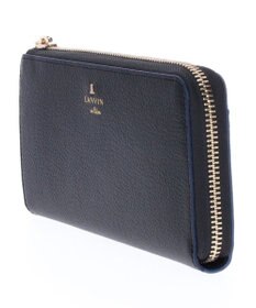LANVIN en Bleu リム Lファスナー長財布