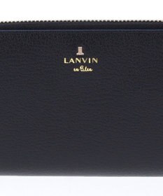 LANVIN en Bleu リム Lファスナー長財布