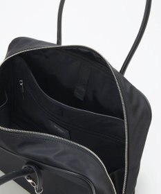 TOPKAPI 【Breath TOPKAPI】PRIM プリム ナイロン ラウンドスクエア ボストン トートバッグ チャーム付き　A4 / 軽量