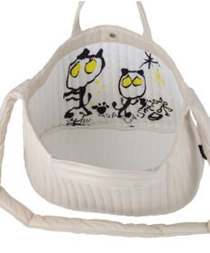 tsumori chisato CARRY ホログラムロゴ トートバッグ 2way ショルダーバッグ マザーバッグ 軽量 A4収納 Lサイズ
