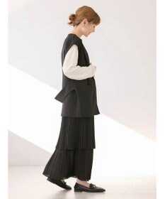 AMERICAN HOLIC ＳＥＴ　ベスト＋ロゴカットプルオーバー