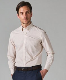 GOTAIRIKU 【形態安定】PREMIUMPLEATS_ボタンダウン 通年ドレスシャツ