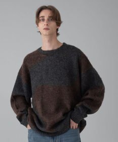 WEGO 【ユニセックス着用ITEM/MLサイズ展開】ファジーパターンプルオーバー